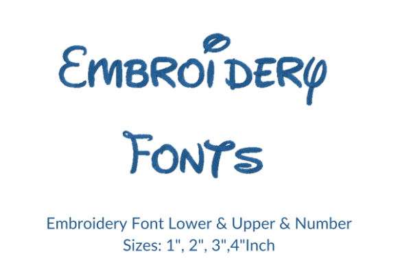 Download Embroidery Fonts Design - Premium Bundle