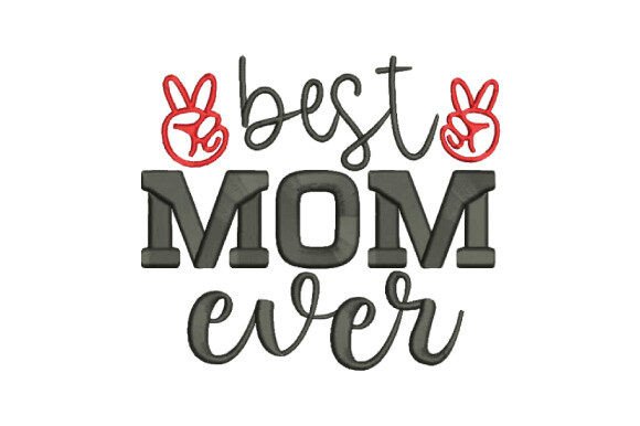 Download Mother's Day Embroidery Design - Embroidery Collection
