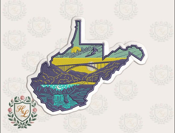 Download Layers of West Virginia Embroidery Files - Embroidery Collection