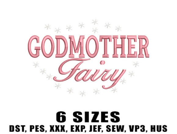 Download Godmother Fairy Embroidery Designs - Embroidery Collection