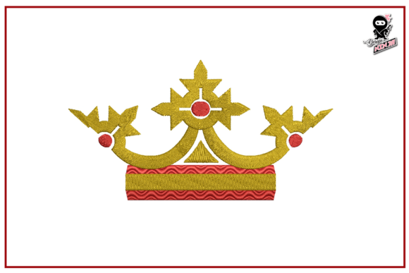 Download Crown Embroidery, Tiara Design - Embroidery Collection