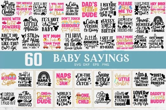 Download Baby Sayings Newborn Bundle - Baby Collection