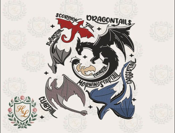 Download Mythical Creatures Embroidery Files - Embroidery Collection