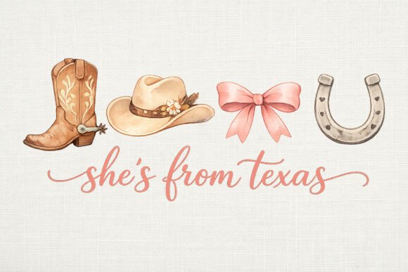 Download Texas Cowgirl Coquette Bow PNG Design - Girl Collection