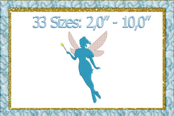 Download Fairy Machine Embroidery Design - Embroidery Collection