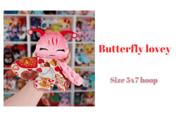 Download Baby Bee-butterfly Jointed Lovey Girl - Girl Collection