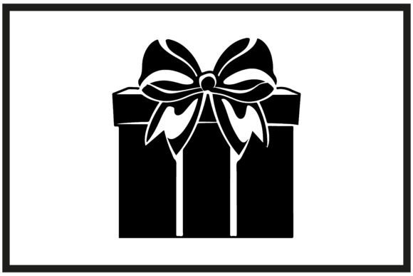 Download Birthday Present Silhouette Vector - Vector Collection