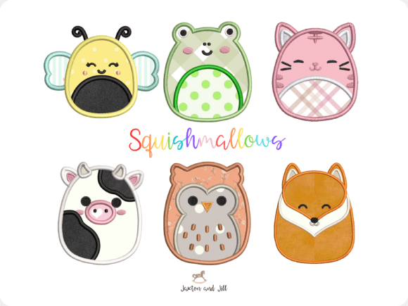Download Squishmallow Embroidery Design Bundle - Embroidery Collection