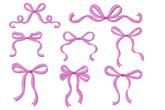 Download Creative Bow Embroidery Bundle - Embroidery Collection