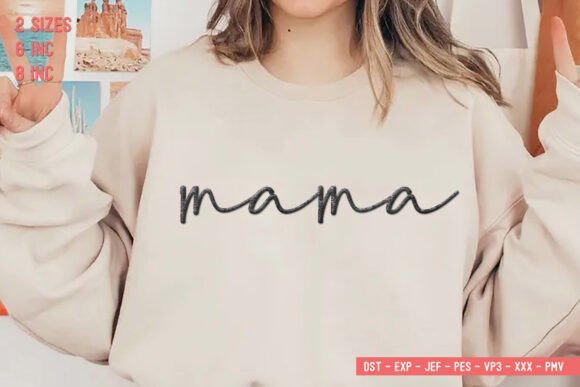 Download Mama Embroidery Design File - Embroidery Collection