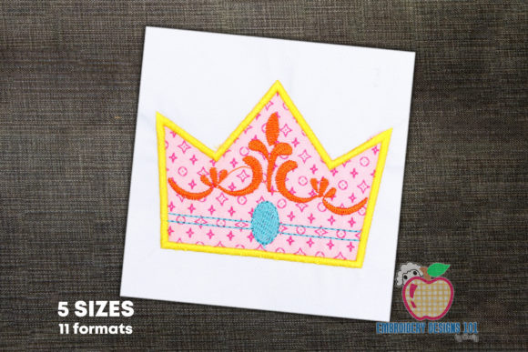 Download Birthday Crown Applique - Crown applique Collection