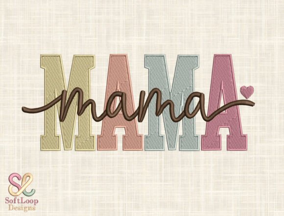 Download Mama Embroidery File - Embroidery Collection