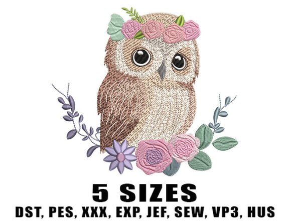 Download Boho Owl Nursery Embroidery Design - Embroidery Collection