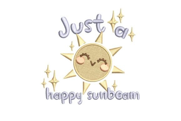 Download Smiling Sun, Nursery Embroidery - Embroidery Collection