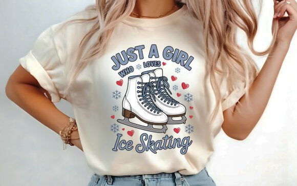 Download Just a Girl Who Loves Ice Skating SVG - Girl Collection