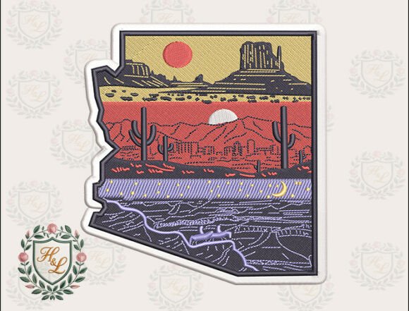 Download Arizona State Embroidery Files - Embroidery Collection