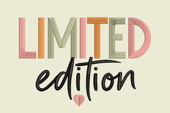 Download Limited Edition Embroidery Design File - Embroidery Collection