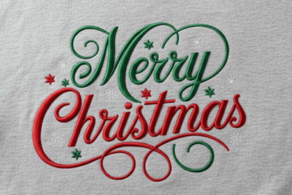 Download Merry Christmas Embroidery Files - Embroidery Collection