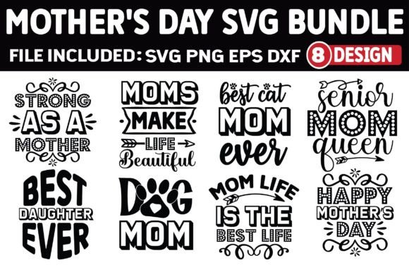 Download Mother's Day SVG Bundle Free - Mother's day Collection