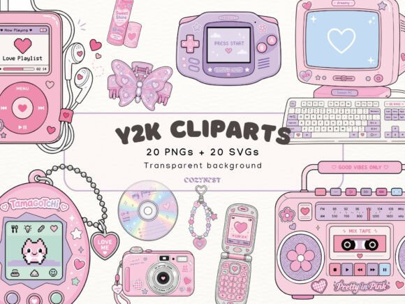 Download Y2K Teen Girl Cliparts, 2000s Nostalgia - Girl Collection