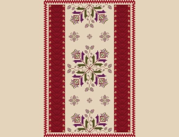 Download Ethnic Floral Embroidery Pattern - Embroidery Collection