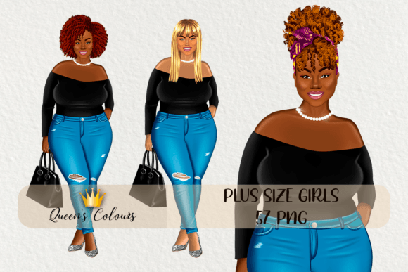 Download Plus Size Clipart, Plus Size Girls - Girl Collection