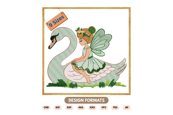 Download Fairy Embroidery Design - Embroidery Collection
